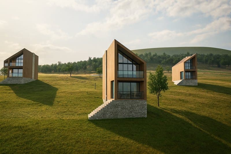 EBB Cabins — Cabana 86,50 m²